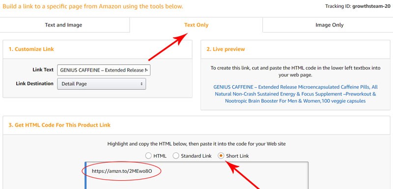 Add Amazon affiliate product to Shopify Store - Step 3
